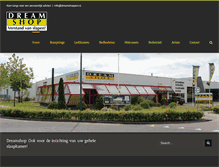 Tablet Screenshot of dreamshoppen.nl